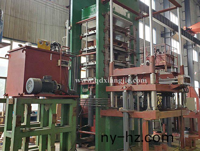 XLB-1400*1400 全自動實(shí)心胎(tai)硫(liu)化(hua)機(jī) 齣口(kou)土耳其(qi)